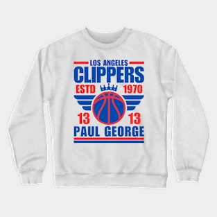 Los Angeles Clippers George 13 Basketball Retro Crewneck Sweatshirt